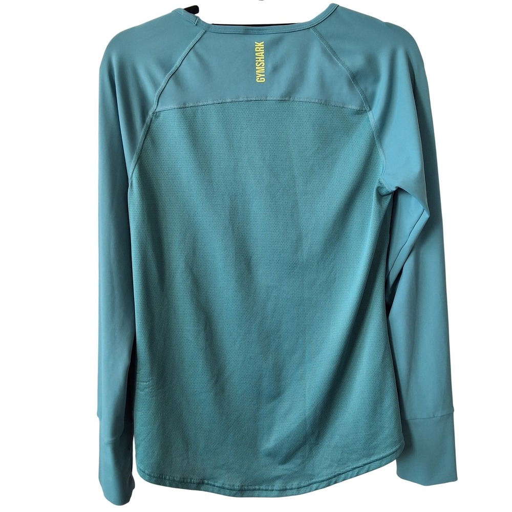 Gymshark M Pulse Long Sleeve Shirt Athletic Gym Sportswear Athleisure Gorpcore - Picture 2 of 6